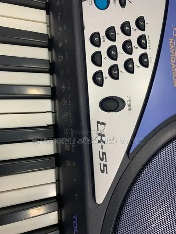 Casio LK - 55 Made in Malasiya keyboard ( Midi supportive ) Japan used