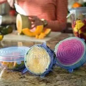 Food Lids Covers 6 pcs Silicone