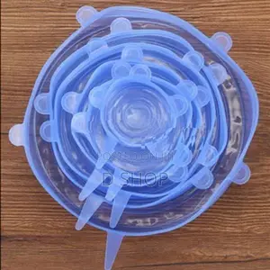 Food Lids Covers 6 pcs Silicone