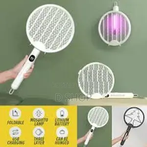 Mosquito Foldable Racket with LED Light