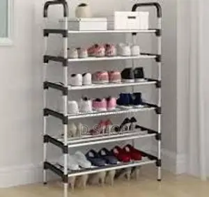 Shoe Rack - 6- Layer Steel