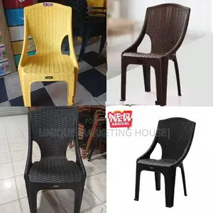 PIYESTRA MODERN RATTERN PLASTIC CHAIRS
