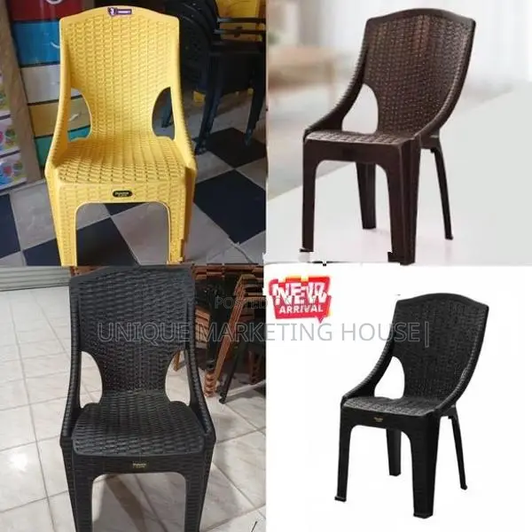 PIYESTRA MODERN RATTERN PLASTIC CHAIRS