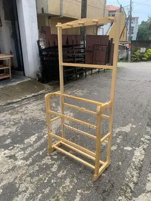 Wooden cloth racks
