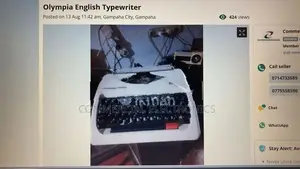 English Typewriter