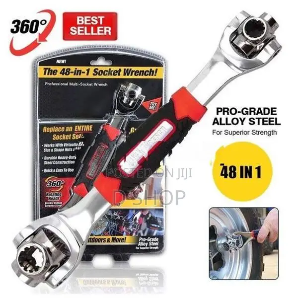 48 in 1 -Socket Wrench Multifunction/ 360 Degree Rotating Tool