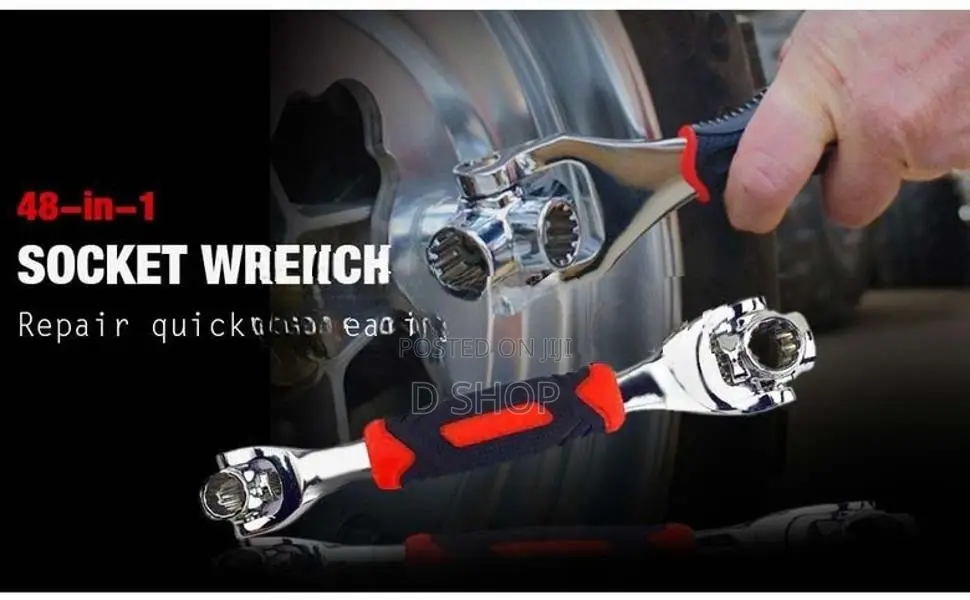 48 in 1 -Socket Wrench Multifunction/ 360 Degree Rotating Tool