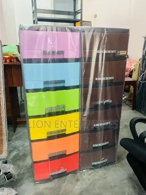 6 Drawer plastic cupboards