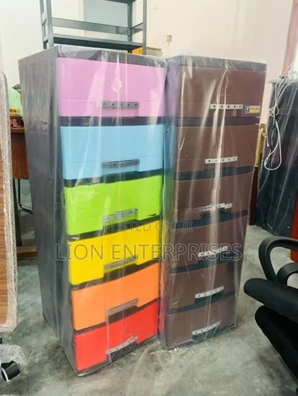 6 Drawer plastic cupboards