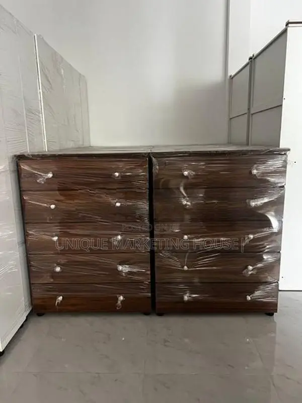 MODERN LARGE WOOD COLOR MELAMINE CHEST OF DRAWER CUPBOARDS