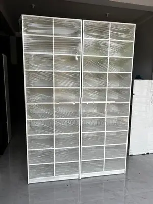 MODERN 72x24x12” SMART 20pcs WHITE RACKS