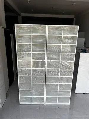 MODERN 72x24x12” SMART 20pcs WHITE RACKS