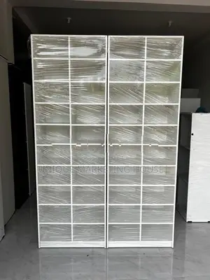 MODERN 72x24x12” SMART 20pcs WHITE RACKS
