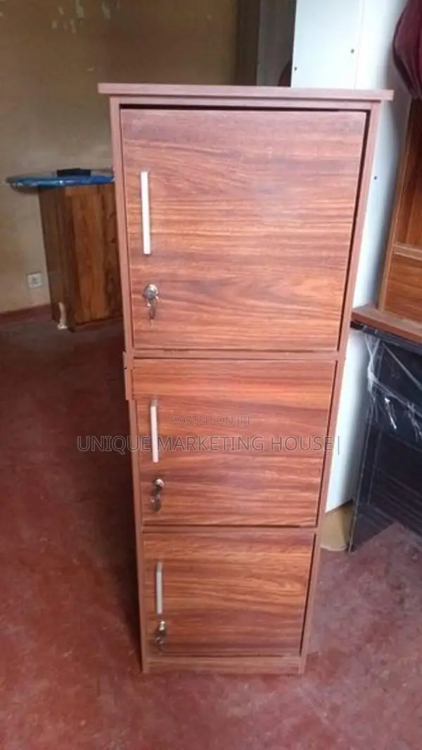 MODERN 3pcs DARK LOCKABLE BOX CUPBOARDS