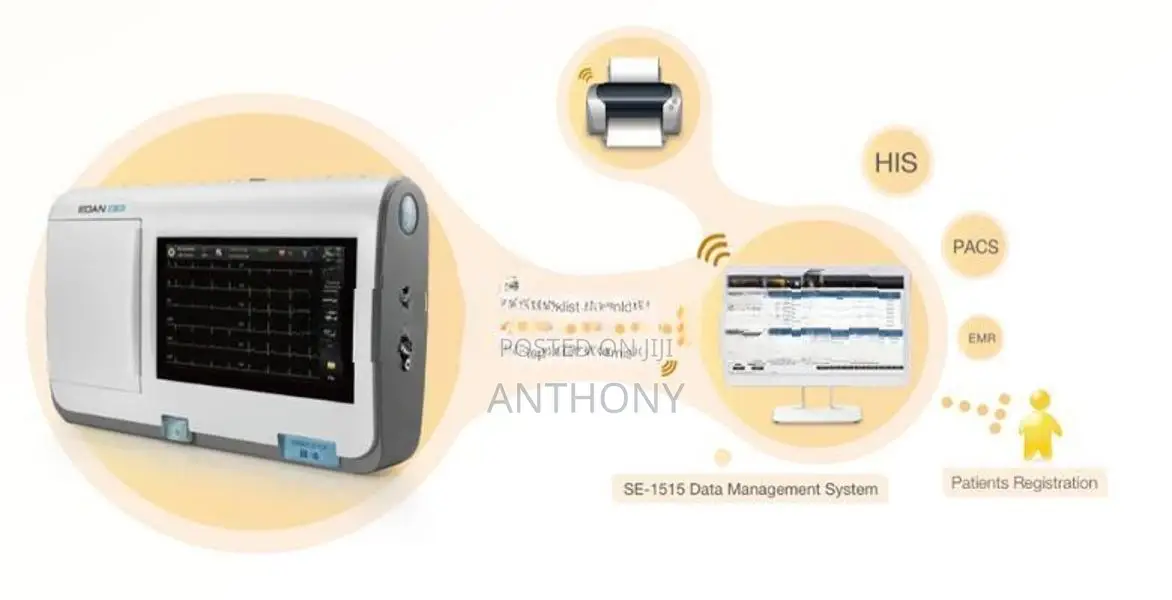EDAN SE-301 3-Channel ECG Machine