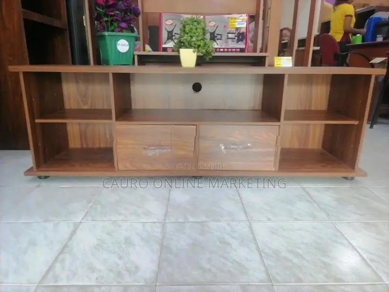 new melamine 65" tv stand cupboard large 63"*15