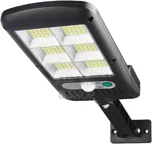 Solar Motion Sensor Wall Light- 6 COB Outdoor Street- Lamp Remote