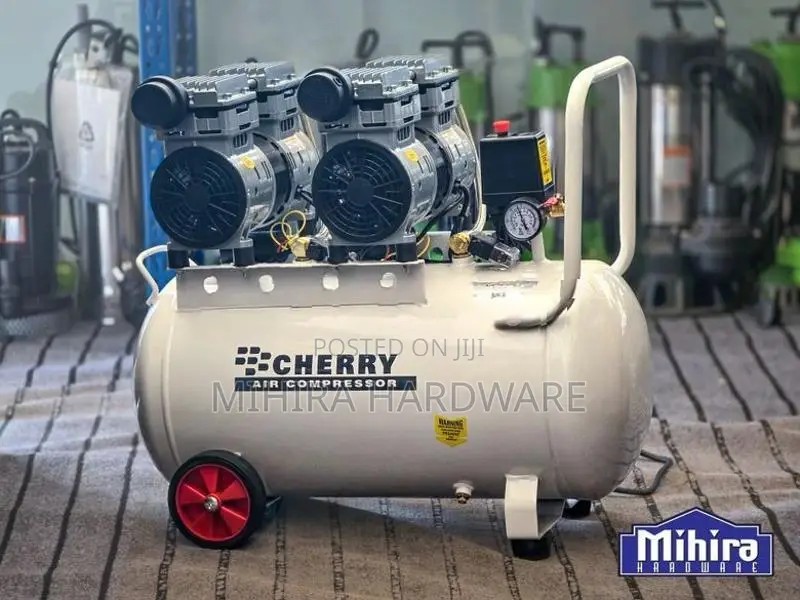 Cherry Oil Free 1500 Watts 2 Hp 60L 4 pistons Air Compressor Silent