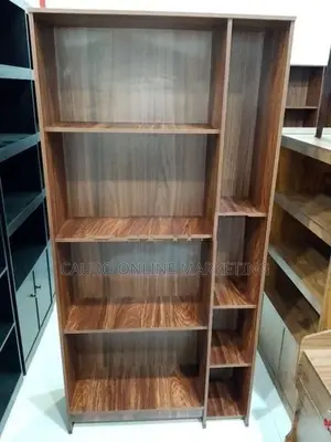 new melamine book shelf rack cupboard 63" * 30" large