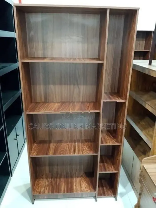 new melamine book shelf rack cupboard 63" * 30" large