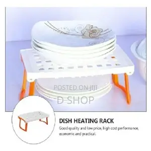 Plastic Plain Microwave Tray (Foldable) - Food warming Organizer