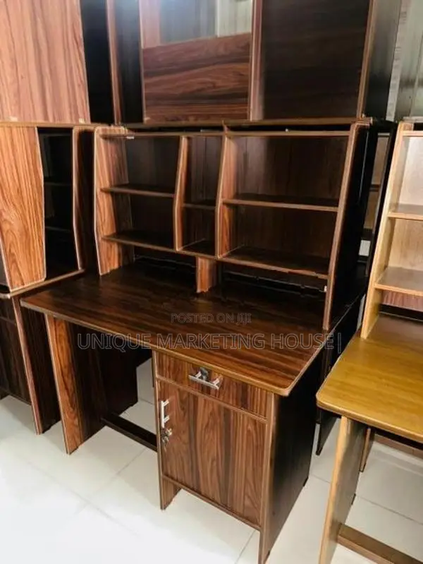 MODERN 3.5x2FT HI-RACK MELAMINE STUDY TABLES