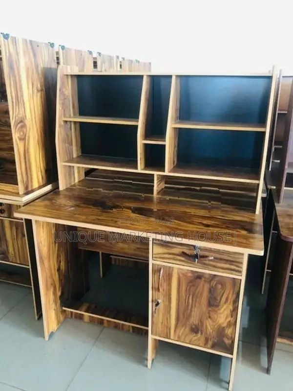 MODERN 3.5x2FT HI-RACK MELAMINE STUDY TABLES