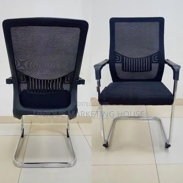 IMPORTED U BASE MESH N/Touch VISITOR CHAIRS