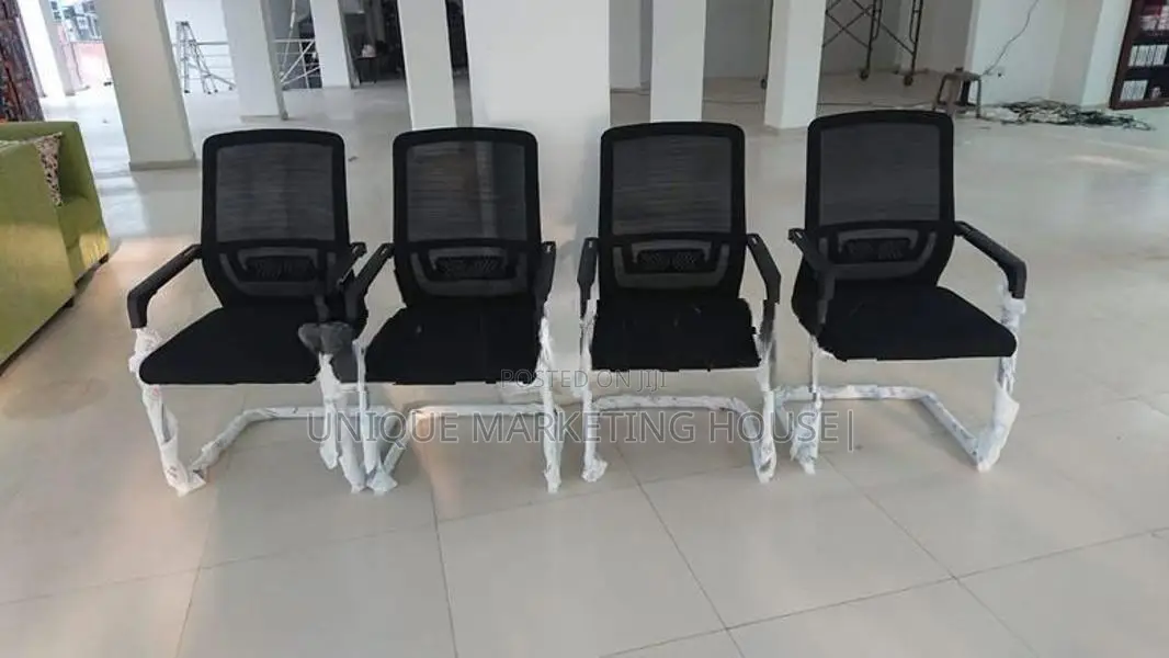 IMPORTED U BASE MESH N/Touch VISITOR CHAIRS