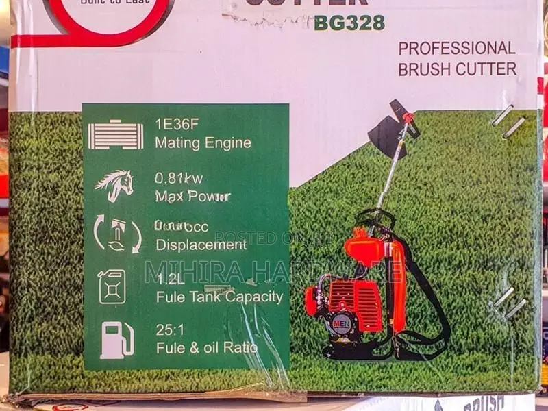 Grass Brush Bush Cutter MEN brand BG 328 BG328 2 stroke petrol