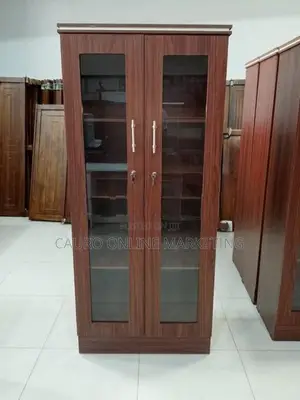 new office cupboard melamine 2 door 6*2.5 ft