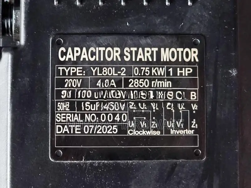 38 L 1HP VBW (By Men) Air Compressor Belt Driven