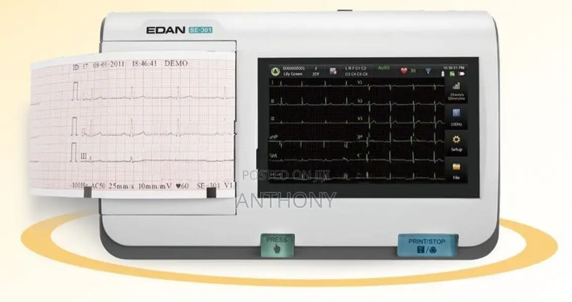 EDAN SE-301 ecg machine