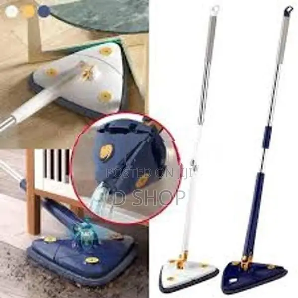 360° Rotatable Adjustable Triangle Squeeze Mop