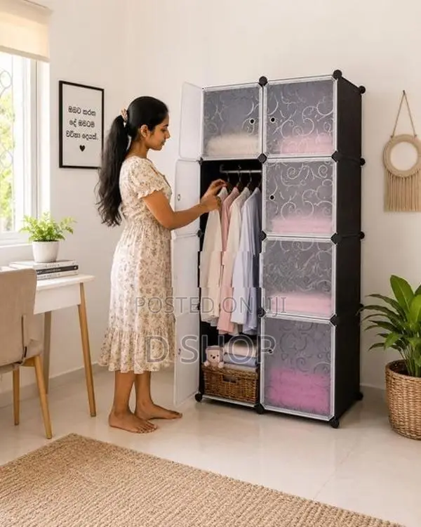 8 Cube Doors DIY Wardrobe Cupboard