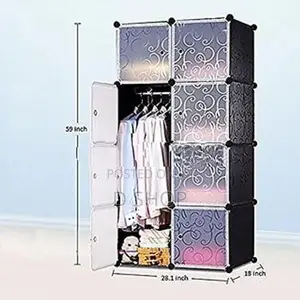 8 Cube Doors DIY Wardrobe Cupboard