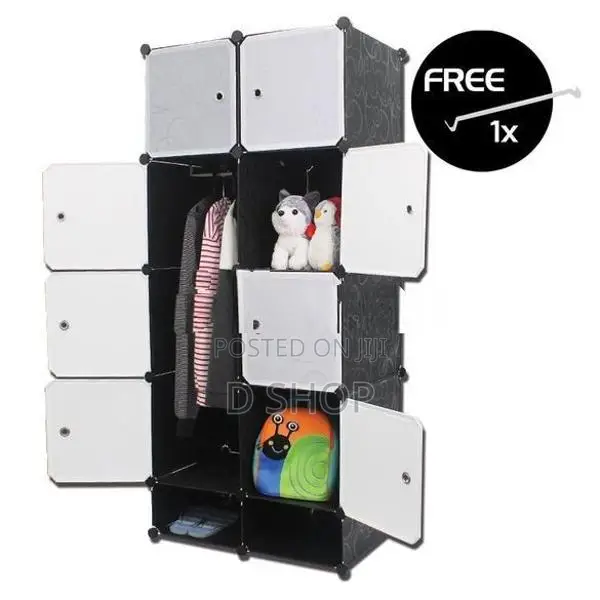 8 Cube Doors DIY Wardrobe Cupboard