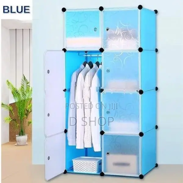 8 Cube Doors DIY Wardrobe Cupboard