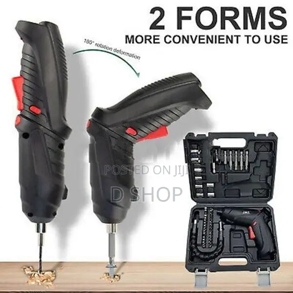 47 Pcs Tool Set Cordless - Screwdriver