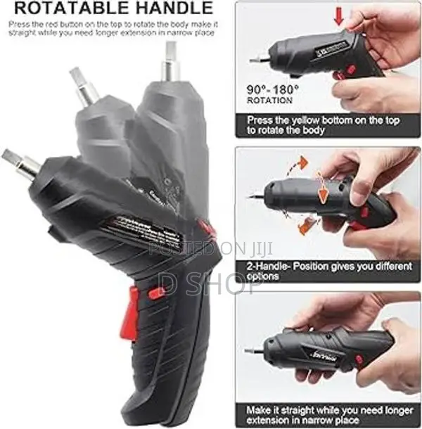 47 Pcs Tool Set Cordless - Screwdriver