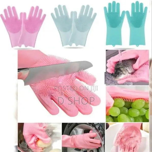Silicone Hand Gloves Dish wash Safety glove