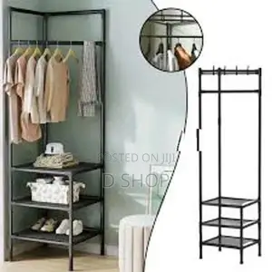 Coat Rack & Shoe Foldable - Multi Function Corner