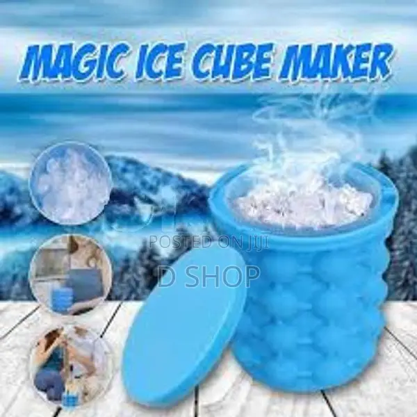 Ice Cube Maker Silicone Bucket - Party accessory