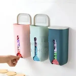 Wall Mounted Garbage & Waste Shopping Bag Storage Box