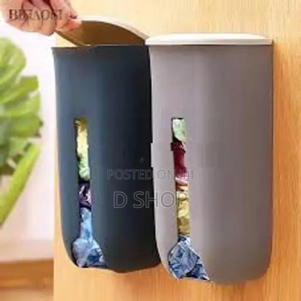 Wall Mounted Garbage & Waste Shopping Bag Storage Box