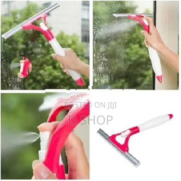 2-in-1 Glass Cleaning Wiper - Sprayer & Cleaner