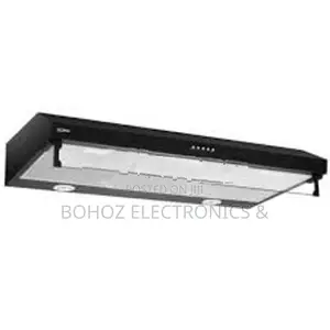 Euro 60CM Touch Sensor Cooker Hood Cassette - Black EU60CM-BL/T