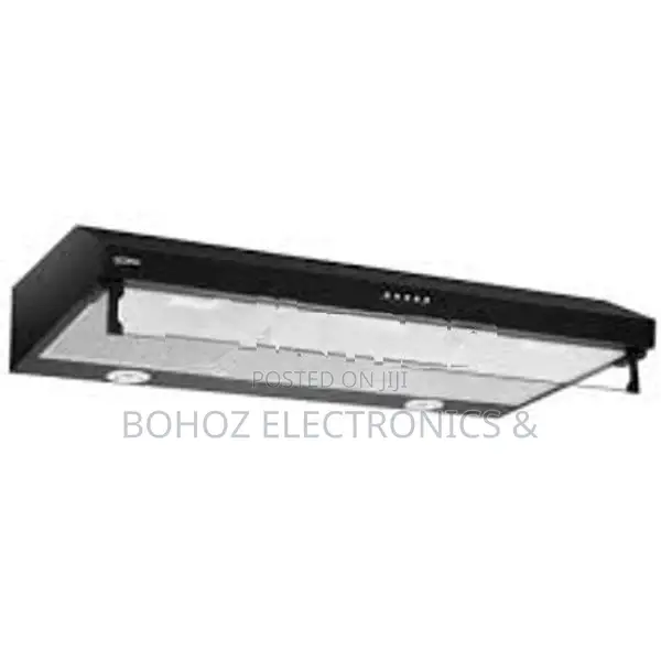 Euro 60CM Touch Sensor Cooker Hood Cassette - Black EU60CM-BL/T