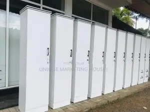 MODERN FULL WHITE SINGLE DOOR SMART CUPBOARDS
