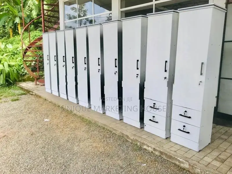 MODERN FULL WHITE SINGLE DOOR SMART CUPBOARDS